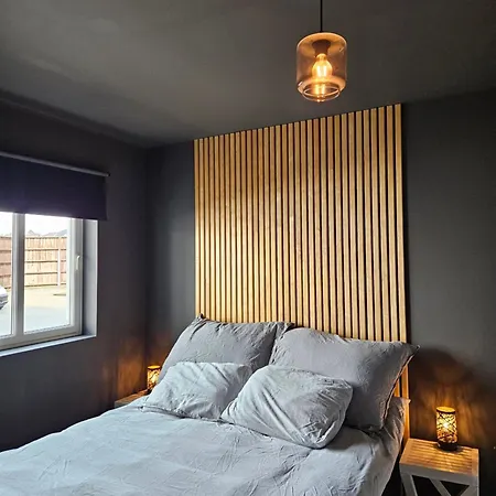 Moderne Med Jacuzzi Og Gratis P-plass דירה